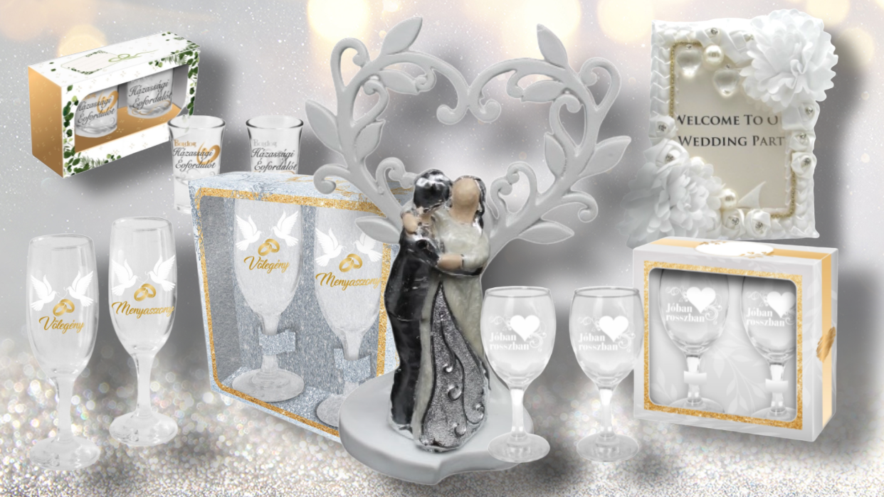 Esküvői és házassági termékek