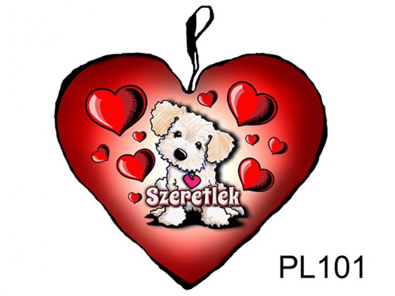 Párna nagy szív PL101
