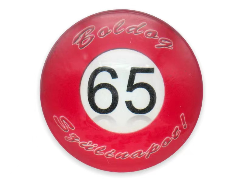 Hűtőmágnes lencse/65