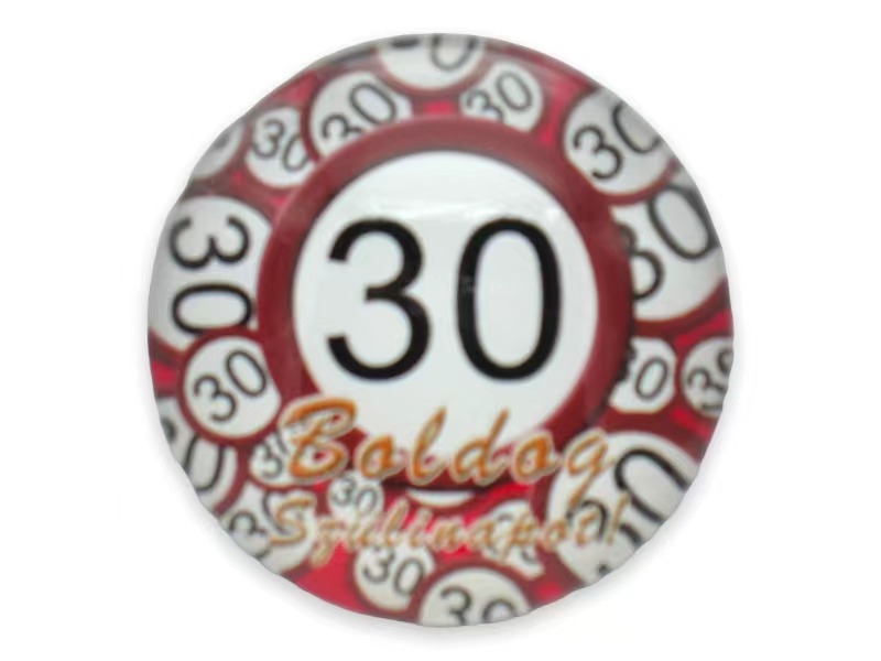 Hűtőmágnes lencse/30