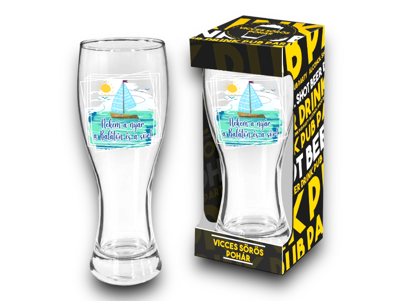 Söröspohár Nekem a nyár. 650ml
