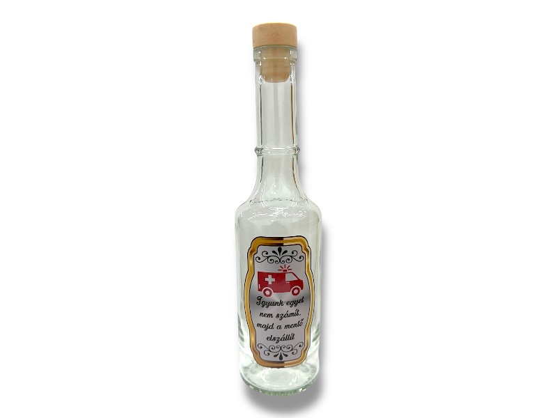 P.üveg 3,5dl/Igyunk egyet nem