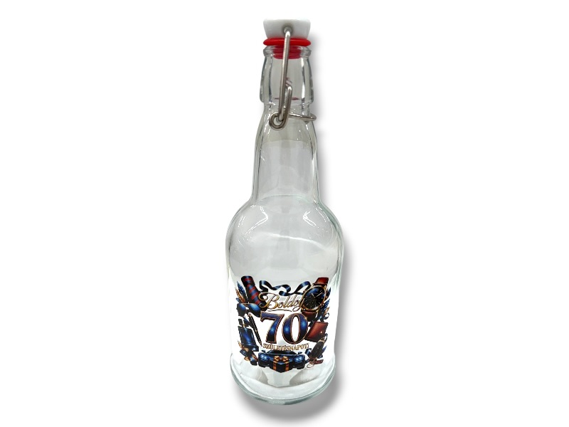 Dísz üveg 916K-500ml (70)