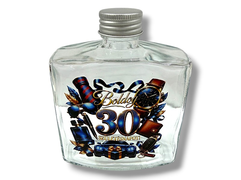Dísz üveg BFJP-250ml (30)