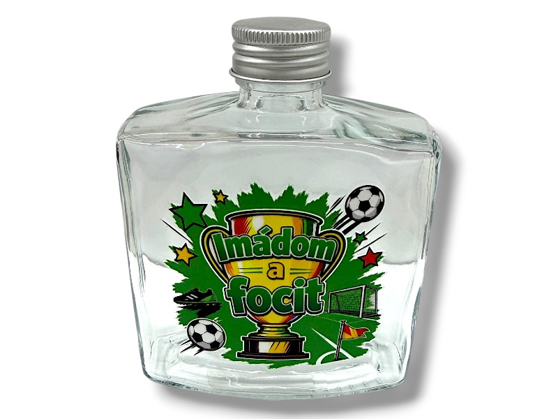 Dísz üveg BFJP-250ml Focis