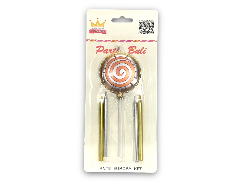 Gyertya szett lollipop 897374