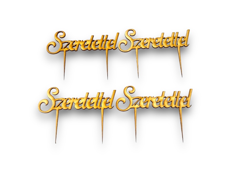 Tortadísz/Szeretettel
