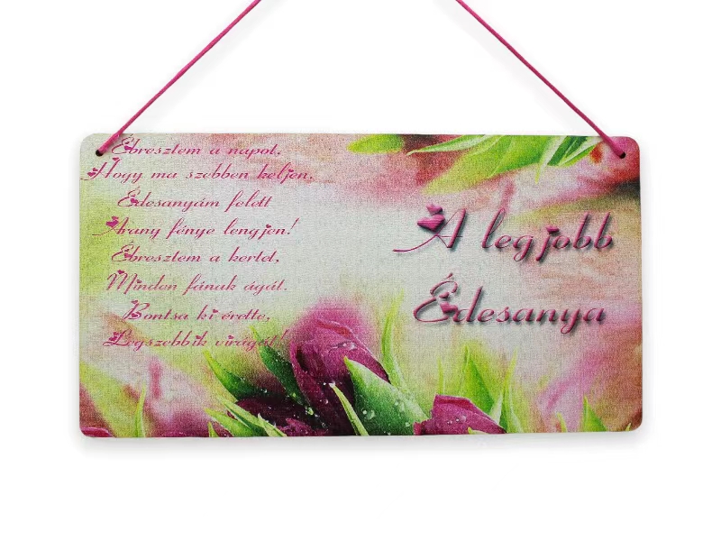 Fatábla N.A l.édesanya Tulipán