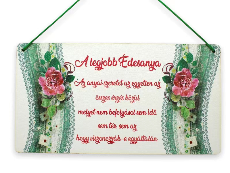 Fatábla N.A legjobb édesanya