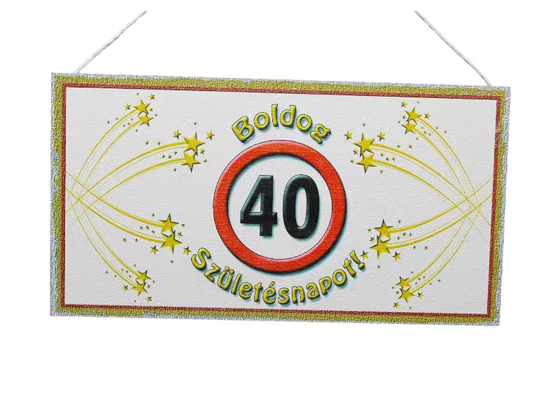 Fatábla N.Születésnap 40