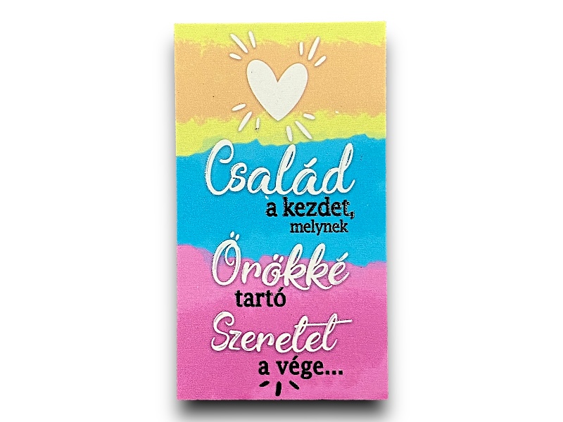 Hűtőmágnes család 6.