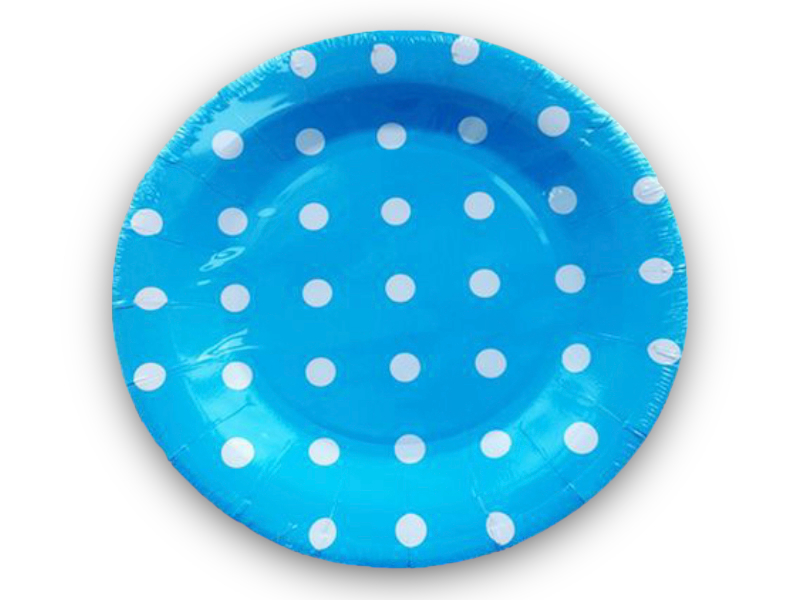 Papírtányér 18cm*8pcs 895509