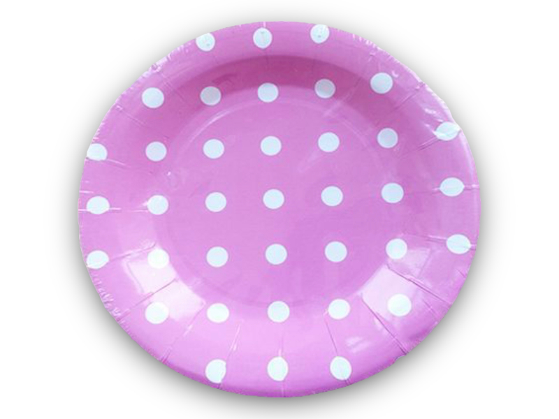 Papírtányér 18cm*8pcs 895462