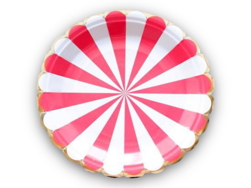 Papírtányér 23cm*6pcs 894472