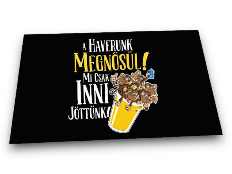 Lábtörlő LAX033/A haverunk