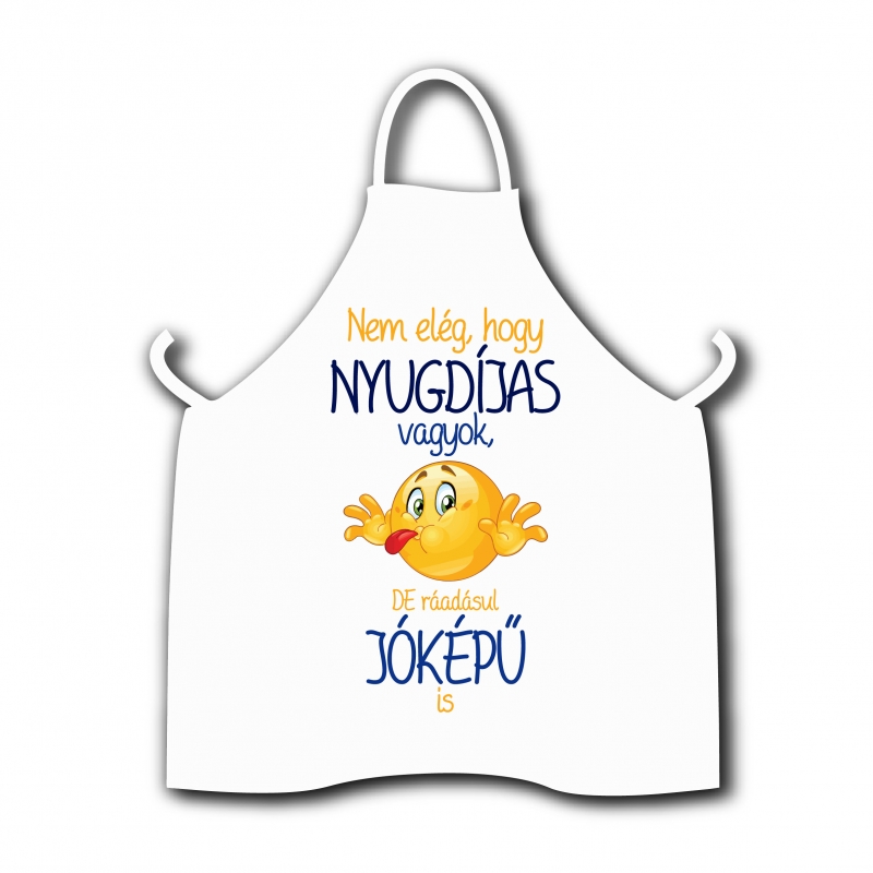 Vicces kötény/Nem elég hogy...