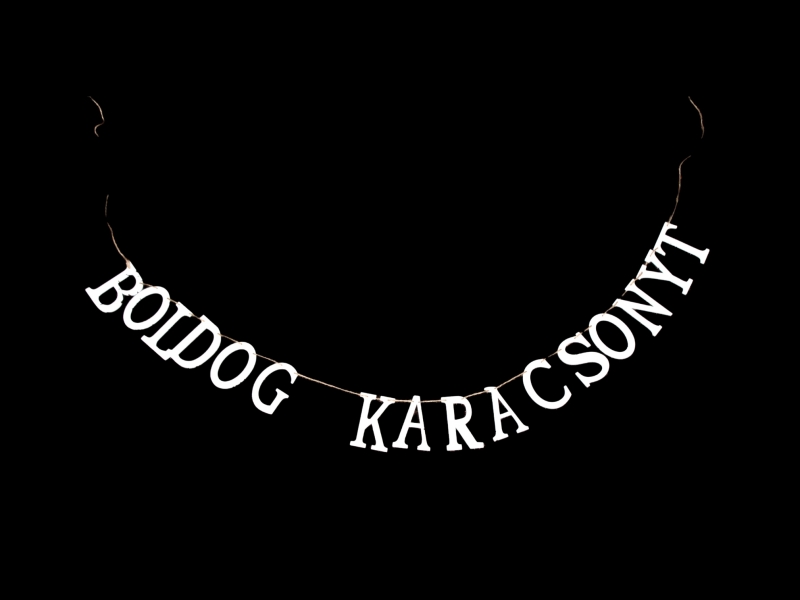 Fafűzér boldog karácsonyt